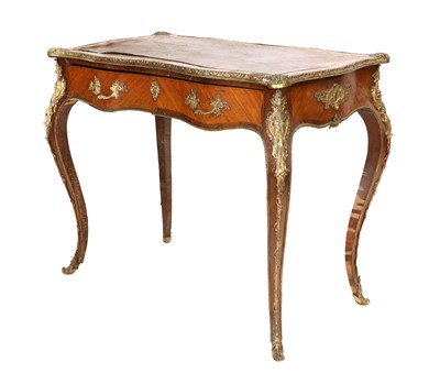 Lot A French Louis XV-Style Kingwood, Rosewood and...