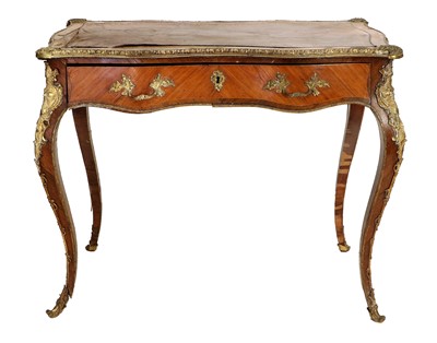 Lot A French Louis XV-Style Kingwood, Rosewood and...