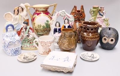 Lot 191 - Assorted Ceramics, including an early...