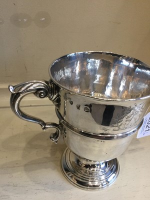 Lot 2021 - A Pair of George III Irish Silver Two-Handled Cups