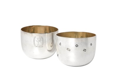 Lot 2171 - A Pair of Elizabeth II Silver Tumbler-Cups