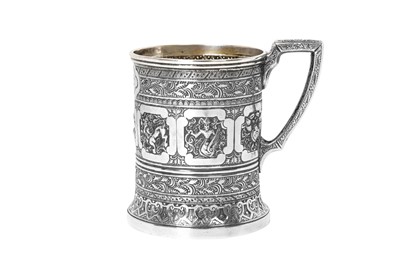 Lot 2118 - A Victorian Scottish Silver Christening-Mug