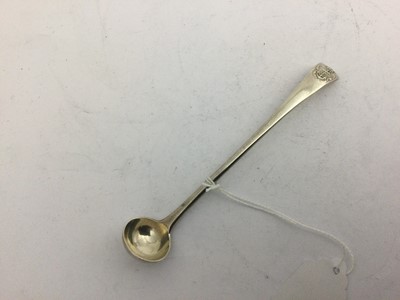 Lot 2045 - A Victorian Silver Condiment-Spoon