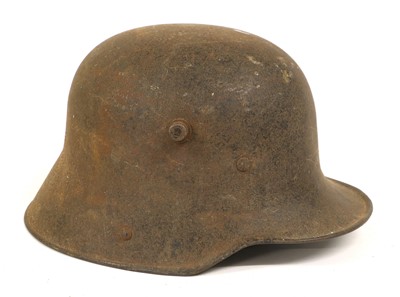 Lot 162 - A First World War German M1916 Army Helmet,...
