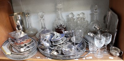 Lot 56 - A Collection of Assorted Silver Plate and...