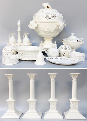 Lot 231 - A Collection of Royal Creamware, in 18th...