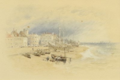 Lot 557 - Myles Birkett Foster RWS (1825-1899) Deal...