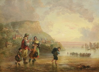 Lot 617 - Sarah Ellen Weatherill (1836-1920) Fishing...