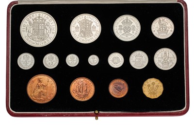 Lot 340 - George VI, 'Coronation' Proof Set 1937, 15...