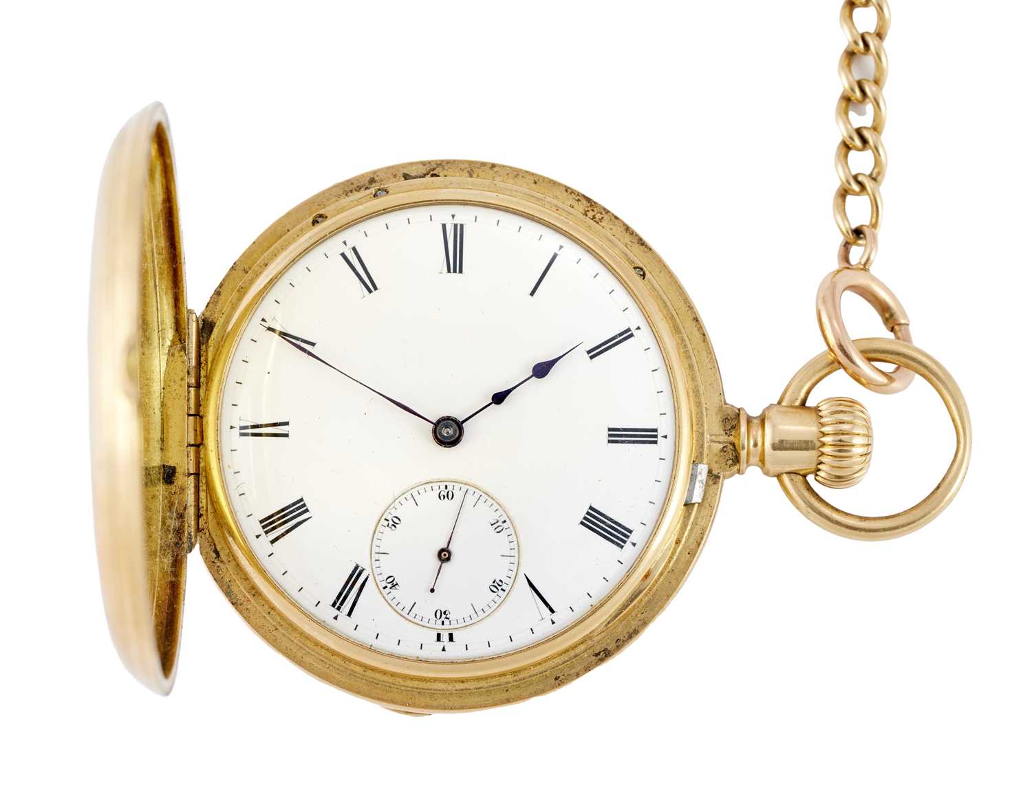 Lot 2187 - Patek Philippe: A Good 18 Carat Gold Half...