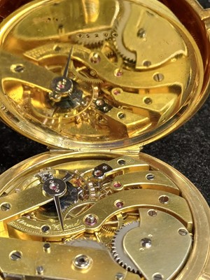 Lot 2187 - Patek Philippe: A Good 18 Carat Gold Half...