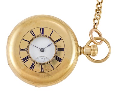 Lot 2187 - Patek Philippe: A Good 18 Carat Gold Half...