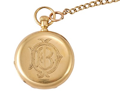 Lot 2187 - Patek Philippe: A Good 18 Carat Gold Half...