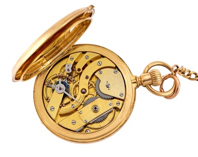 Lot 2187 - Patek Philippe: A Good 18 Carat Gold Half...