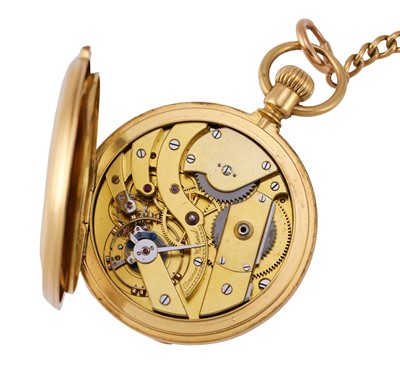 Lot 2187 - Patek Philippe: A Good 18 Carat Gold Half...