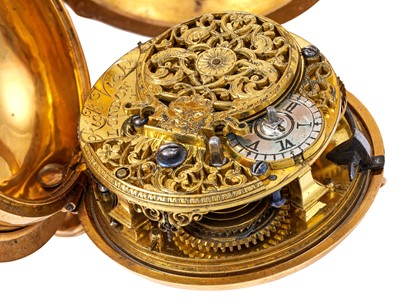 Lot 2188 - Richard Vick: A 22 Carat Gold Pair Cased Verge...