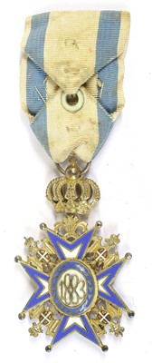 Lot 3 - A Serbian Grand Cross Breast Badge of the...