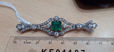Lot 2335 - An Early 20th Century Colombian Emerald and...