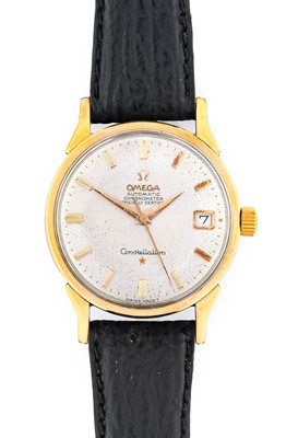 Lot 2339 - Omega: A Steel and Gold Capped Automatic...