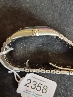 Lot 2358 - Ebel: A Stainless Steel Calendar Centre...