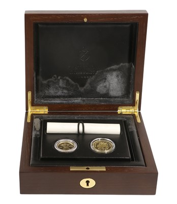 Lot 294 - East India Company, Gold Proof Two-Coin Set...
