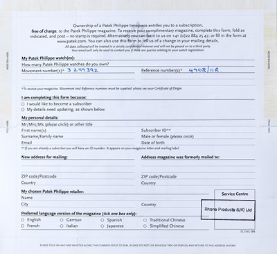 Lot 2193 - Patek Philippe: A Fine Lady's 18 Carat Rose...