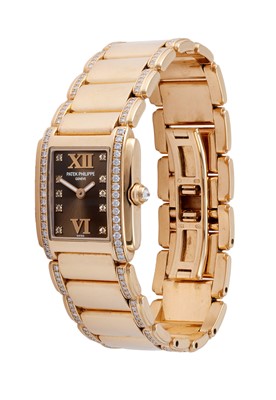 Lot 2193 - Patek Philippe: A Fine Lady's 18 Carat Rose...