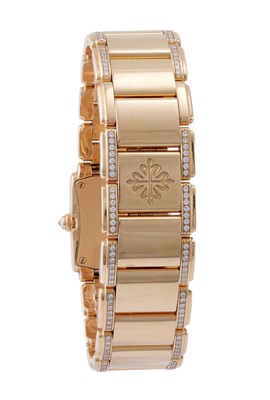 Lot 2193 - Patek Philippe: A Fine Lady's 18 Carat Rose...