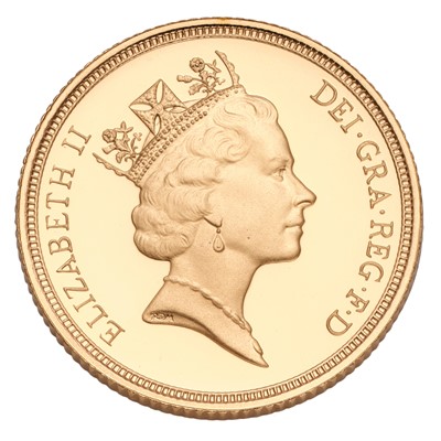 Lot 264 - Elizabeth II, Proof Sovereign 1990;...