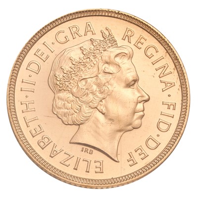 Lot 266 - Elizabeth II, Sovereign 2000; still sealed in...