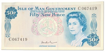 Lot 445 - Isle of Man, £20 note, 1979 issue, signatory W....