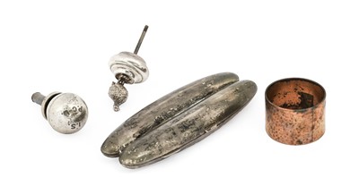 Lot 66 - Three Assorted Silver Items