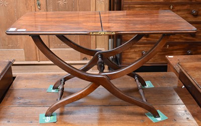 Lot 1337 - A Mahogany Coaching Table, 92cm by 50cm by 51cm