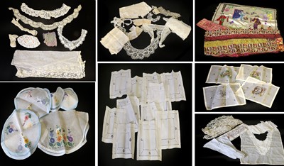 Lot 2209 - Decorative Eastern Textiles, White Linen...