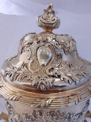 Lot A George II Silver-Gilt Cup and Cover