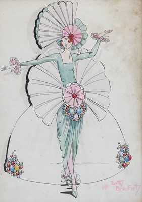 Lot 1153 - Beth Branfort (20th century) Costume design...