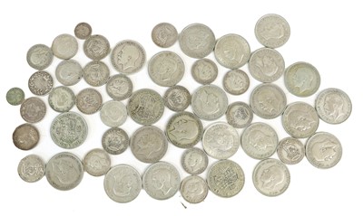 Lot 100 - Pre-1947 Shillings and Halfcrowns, together...