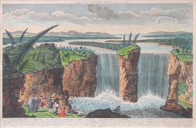 Lot 1062 - Robert Hancock (1730-1817) "The Waterfall of...