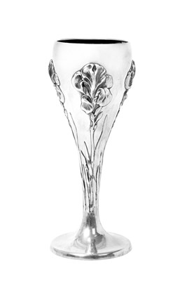 Lot 2222 - A German Silver Vase