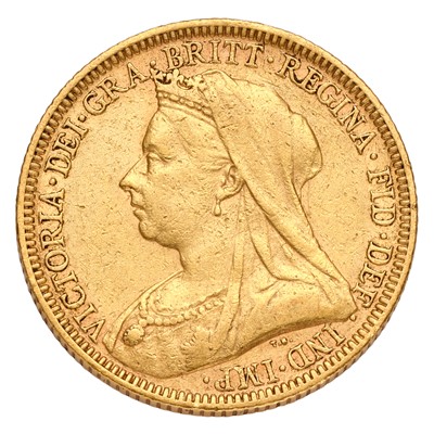 Lot 197 - Victoria, Sovereign 1894M, Melbourne Mint;...