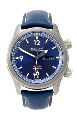 Lot 2178 - Bremont: A Stainless Steel Automatic Day/Date...