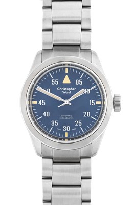 Lot 2346 - Christopher Ward: A Stainless Steel Automatic...