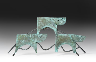 Lot 1124 - William Black (Contemporary) "The Beasts"...