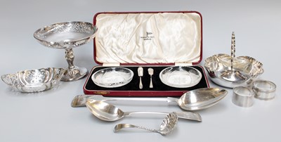 Lot 68 - A Collection of Assorted Silver and Silver...