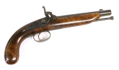 Lot 291 - A 19th Century Percussion Sepoy Pistol, the 20....