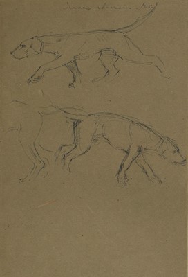 Lot 522 - Kenneth Holmes (1902-1994) "Craven Harriers"...