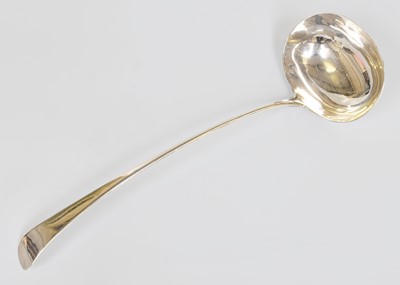 Lot 127 - A George III Silver Soup-Ladle, by Duncan...