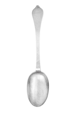 Lot 2042 - A Queen Anne Silver Dog-Nose Spoon