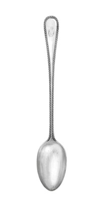 Lot 2211 - An Edward VII Silver Basting-Spoon