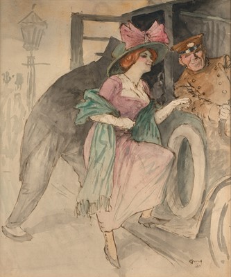 Lot 614 - William Strang RA (1859-1921) Scottish "After...